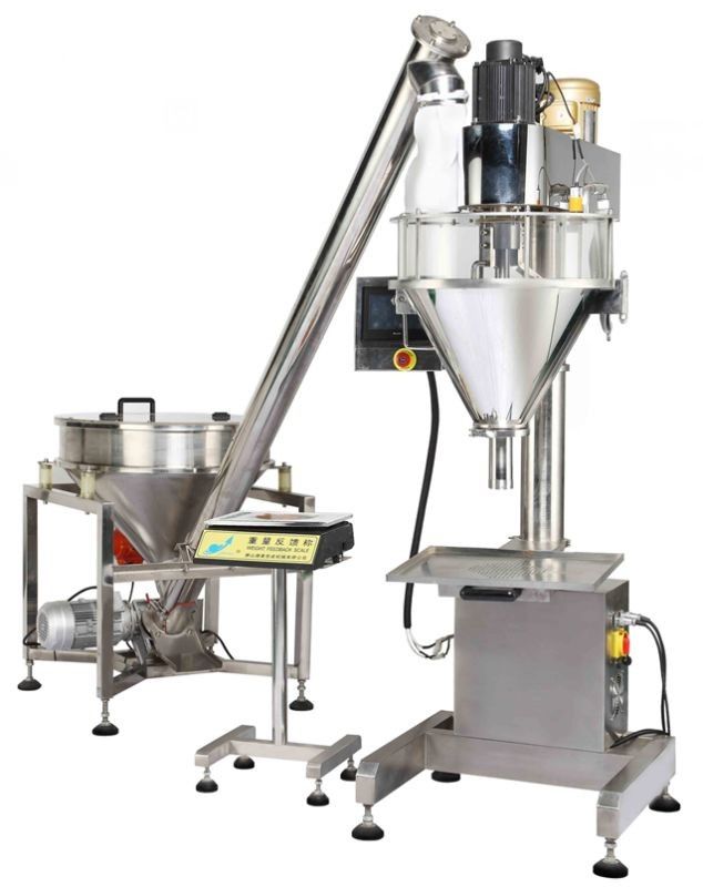 304 Stainless Steel Auger Filler Machine Độ chính xác cao cho bột sữa cà phê gia vị