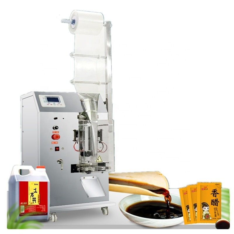 Thiết kế mới 3 bên Seal Máy đóng gói dọc nhỏ Máy đóng gói nước ép tinh khiết tự động
