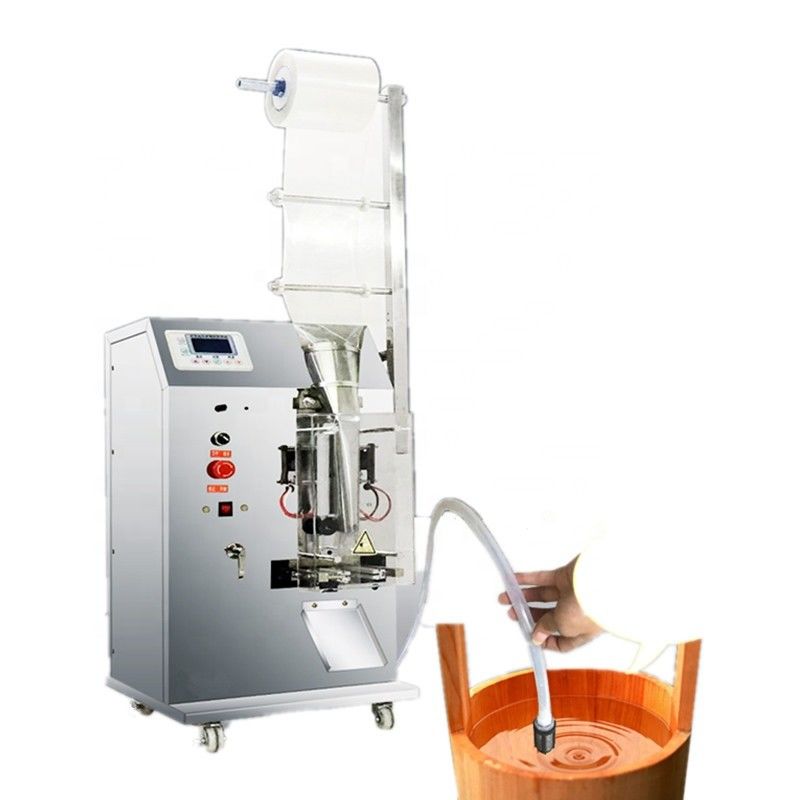 Thiết kế mới 3 bên Seal Máy đóng gói dọc nhỏ Máy đóng gói nước ép tinh khiết tự động