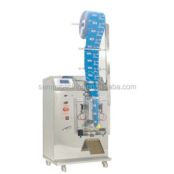 Thiết kế mới 3 bên Seal Máy đóng gói dọc nhỏ Máy đóng gói nước ép tinh khiết tự động