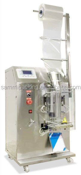 Thiết kế mới 3 bên Seal Máy đóng gói dọc nhỏ Máy đóng gói nước ép tinh khiết tự động