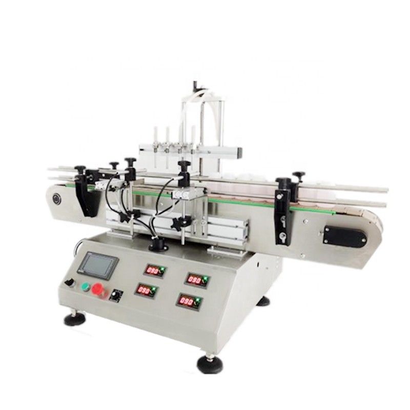 Máy lấp đầy chất lỏng máy tính để bàn tự động dầu thiết yếu nhỏ nước hoa chai lỏng lấp đầy nắp và nhãn máy