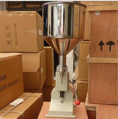 A03 Máy làm đầy chai kem kẹo dán nước trái cây Máy làm đầy nước lỏng kem đánh răng kem dưỡng da mật ong