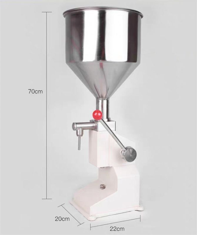 A03 Máy làm đầy chai kem kẹo dán nước trái cây Máy làm đầy nước lỏng kem đánh răng kem dưỡng da mật ong