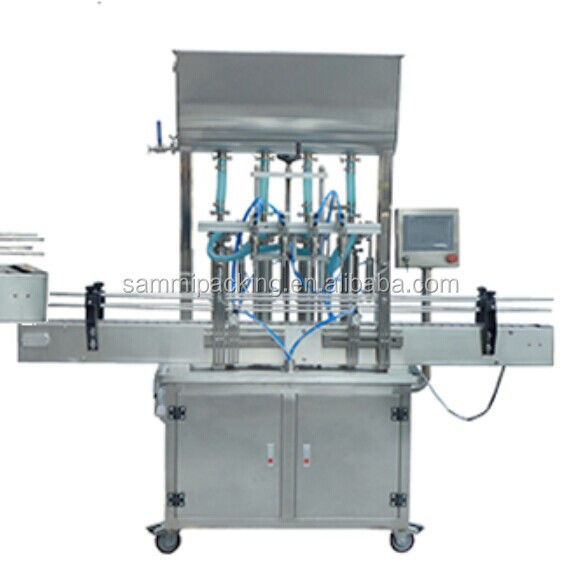Máy chứa và đóng gói chất lỏng mỹ phẩm tự động Shampoo Body Lotion Paste Bottle Filling Capping Labeling Machine