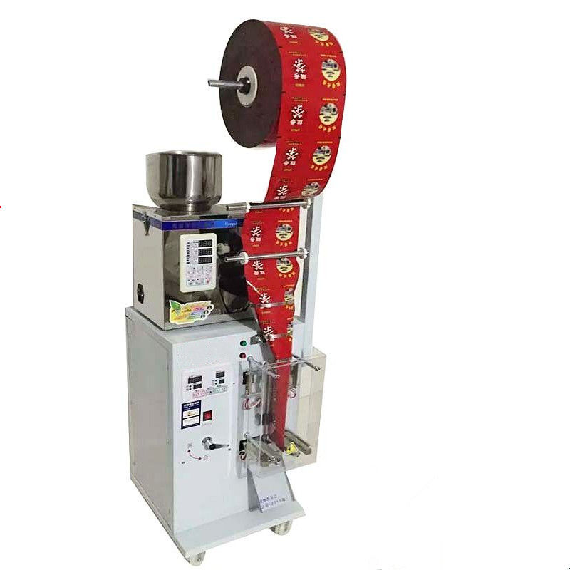 Máy đóng gói tự động bán chạy nhất với máy cân máy in và thắt kín đường, trà, ngũ cốc