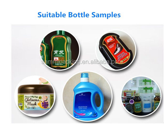 Máy ghi nhãn tự động máy tính để bàn bề mặt phẳng hộp nắp chai