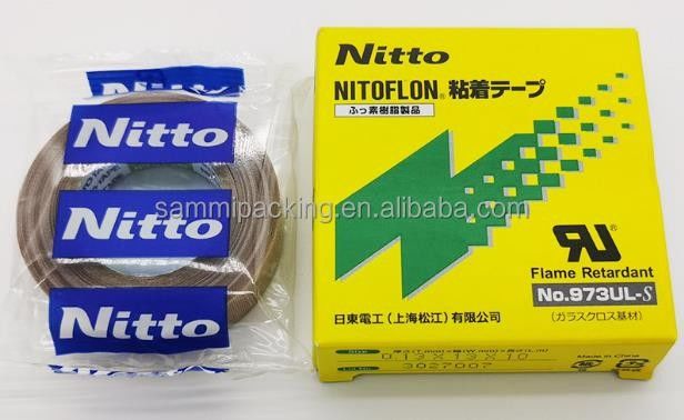 Nitto 973UL Nitto 903 PTFE băng sợi thủy tinh băng phim để niêm phong Nitto băng 0.13mm × 13mm × 10m 973UL-S