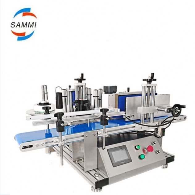 Giá thấp hơn và bán nóng máy dán nhãn tự động trên bàn cho chai tròn