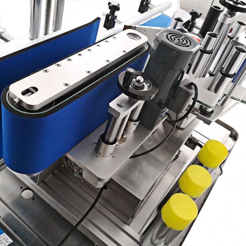 Giá thấp hơn và bán nóng máy dán nhãn tự động trên bàn cho chai tròn