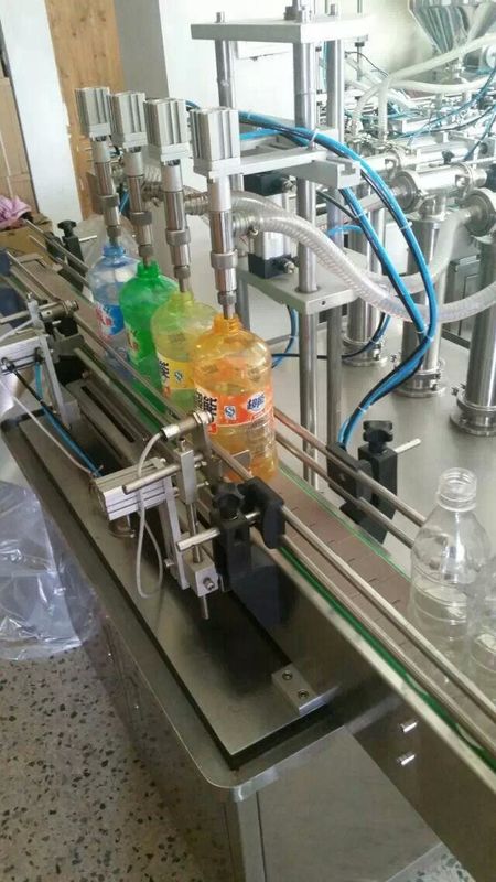 Tự động 4/6 đầu dầu bôi trơn chai nạp động cơ dầu động cơ chất lỏng nhựa thủy tinh chai nạp và nắp máy