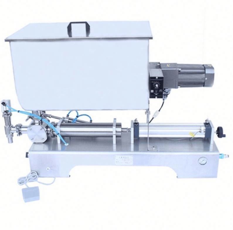 Sauce Bean Paste Liquid Paste Filling Machine với Mixer U Type Hopper