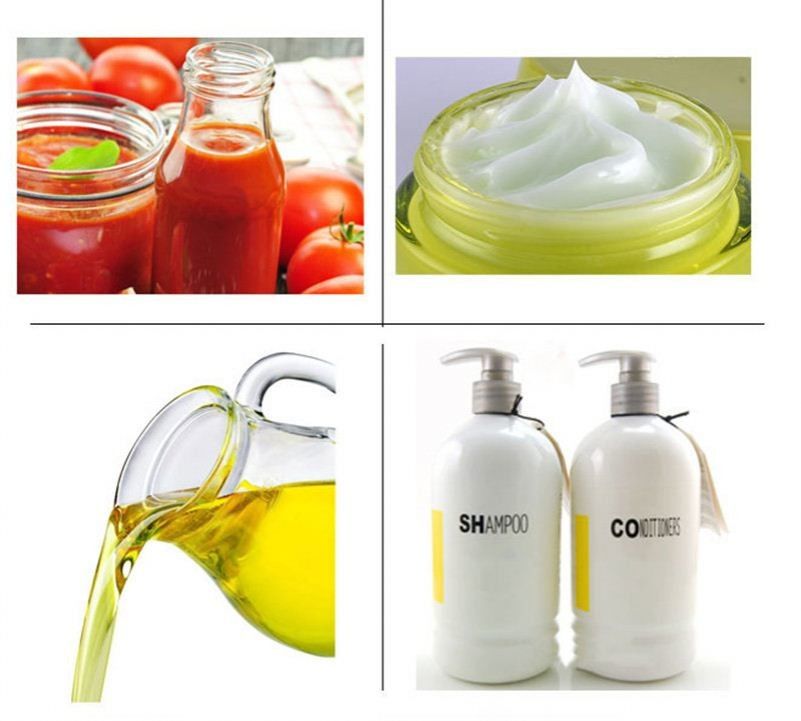 Sauce Bean Paste Liquid Paste Filling Machine với Mixer U Type Hopper