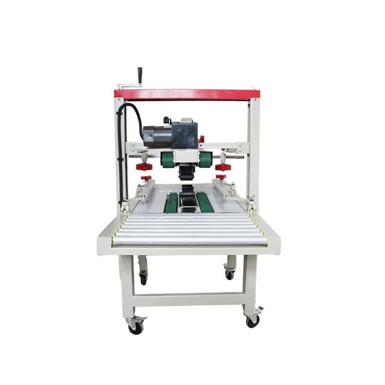 Fxj-6050 tốc độ cao điều chỉnh trên dưới băng điện ổn định hộp hộp tự động hộp Sealers hộp Carton máy niêm phong