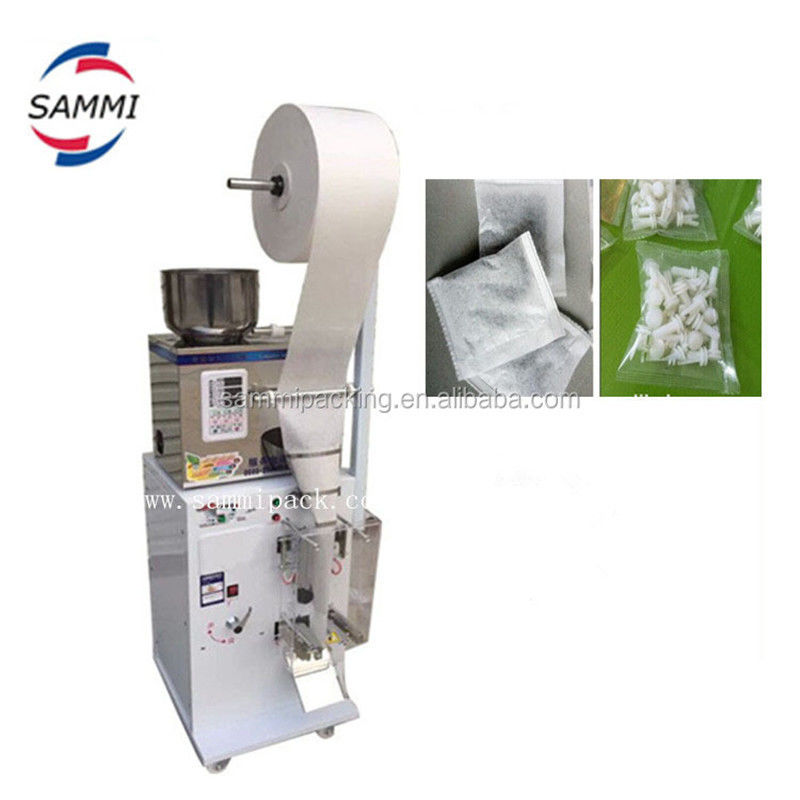 Nhiều chức năng Granule gia vị đường túi trà đóng gói hình dáng dọc điền con dấu máy