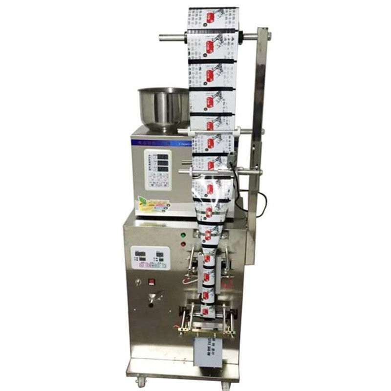 Máy đóng gói túi trà điện bán tự động thép không gỉ và bột lấp đầy với các thành phần lõi động cơ đáng tin cậy
