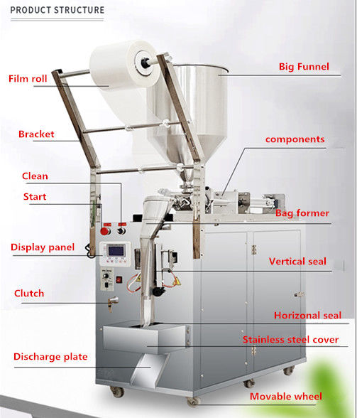 2024 Popular New Arrival Automatic Liquid Sachet Bag Liquid Sauce Pouch Bag Máy đóng gói Máy đóng gói