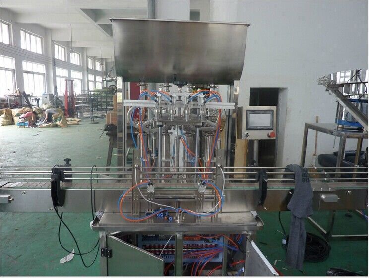 Máy chứa và đóng gói chất lỏng mỹ phẩm tự động Shampoo Body Lotion Paste Bottle Filling Capping Labeling Machine