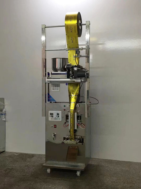 Máy đóng gói túi trà điện bán tự động thép không gỉ và bột lấp đầy với các thành phần lõi động cơ đáng tin cậy