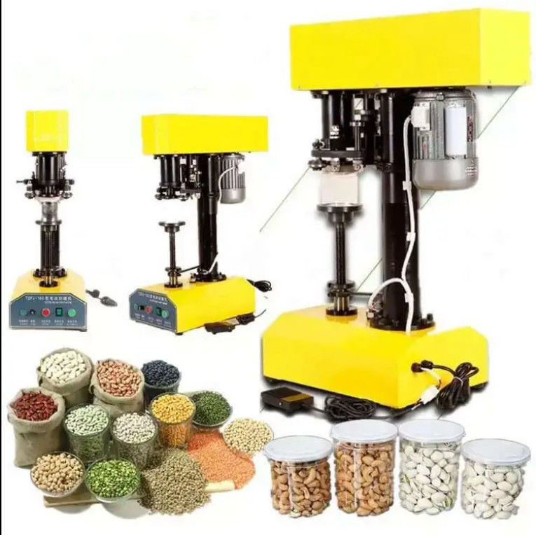 TDFJ-160 Can Seamer đóng cá ngừ bột mực vật nuôi Aluminum Can Seal Sealing Sewing Machine