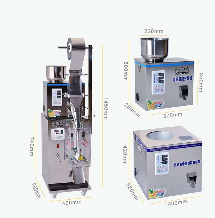 Các túi nhỏ Các loại gia vị bột Máy điền tự động Máy đóng gói túi trà cà phê Máy đóng gói đa chức năng