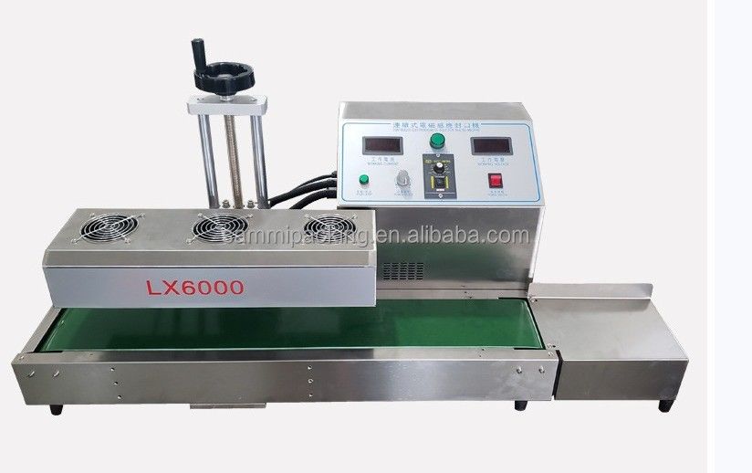 LX-6000A/6000H Ống niêm phong cảm ứng cho thùng dầu và chai mật ong Ventilator làm mát ép bao gồm