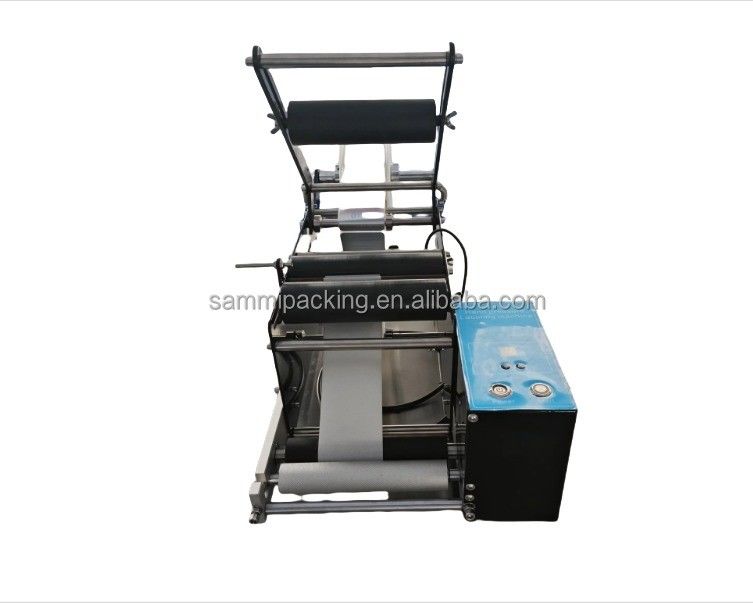 Bao bì gỗ Máy dán nhãn loại thông minh cho lon lon rượu vang và chai tròn