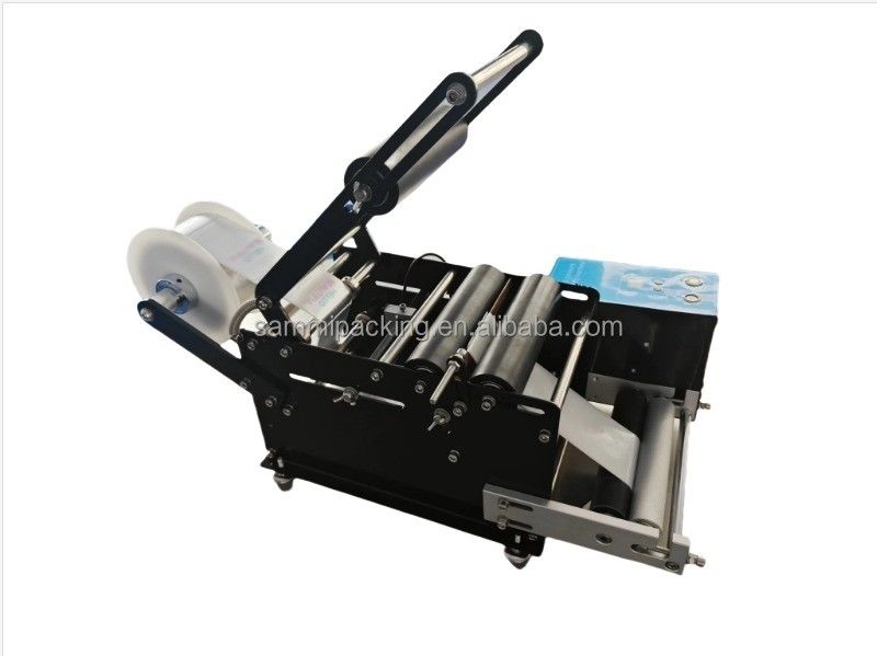 Bao bì gỗ Máy dán nhãn loại thông minh cho lon lon rượu vang và chai tròn