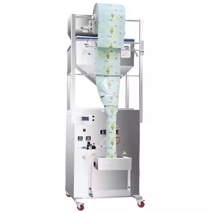 Máy đóng gói đầy trọng lượng lớn bán tự động hai đầu cho hạt đậu nành hạt giống phân bón bột túi