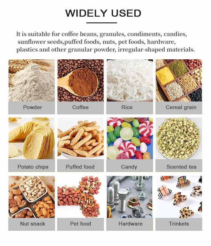 Máy đóng gói đậu cà phê chứa đường đa chức năng 500g 1000g 450*470*1750MM hàng hóa