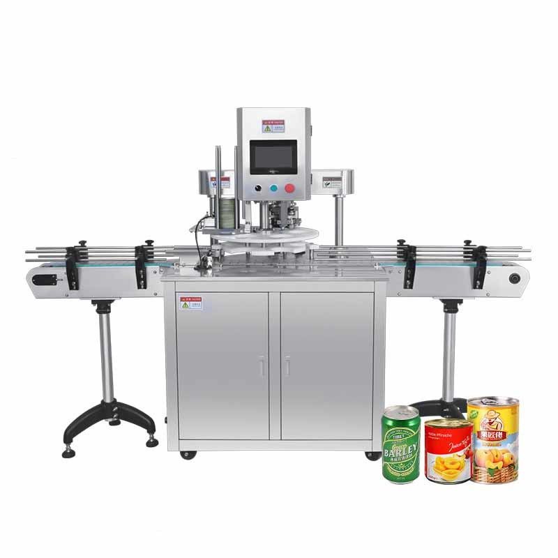 Máy hàn kín lon khí nén tự động hoàn toàn cho ứng dụng thực phẩm và hóa chất, chiều cao hàn kín có thể tùy chỉnh