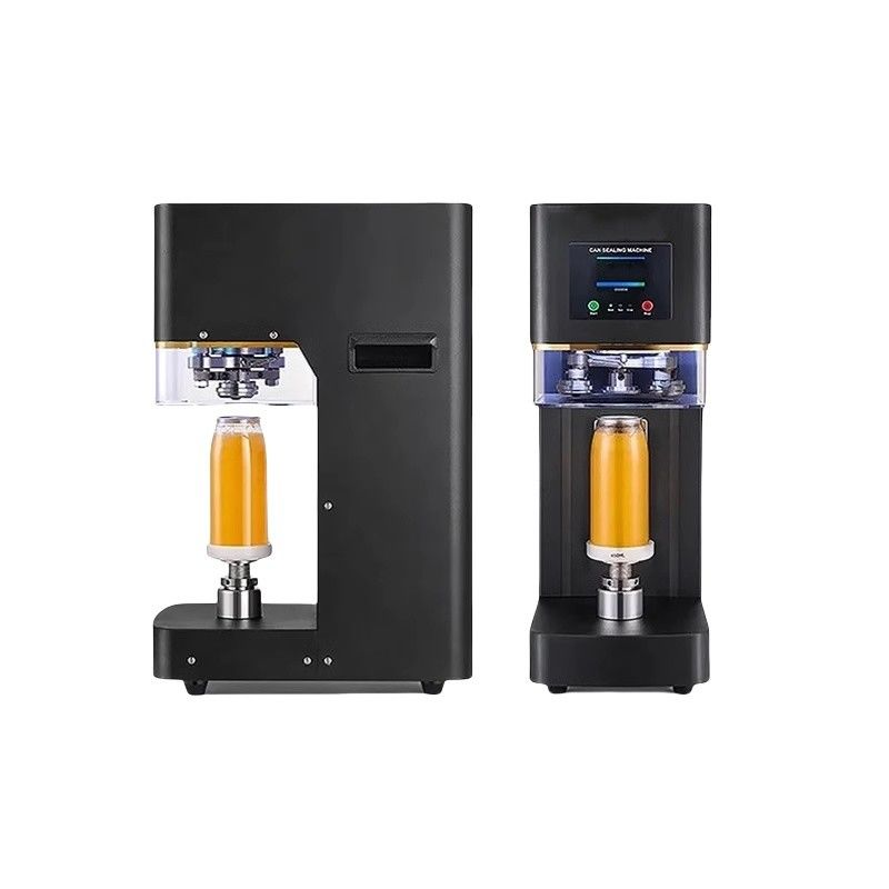 Máy niêm phong hộp trà bong bóng - Máy niêm phong hộp PET / soda tự động cho các cửa hàng trà sữa, đóng gói nước trái cây & cà phê