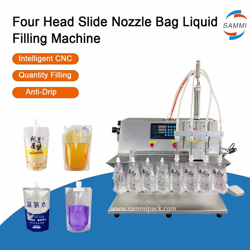 Máy đóng gói túi vòi mật ong tốc độ cao để chiết rót và đóng nắp SM-3500L