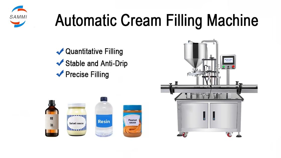 Dễ dàng vận hành Máy bơm xoắn ốc hoàn toàn tự động Máy đổ chất lỏng bột cho mật ong Chất dính lỏng bơ đậu phộng Ketchup