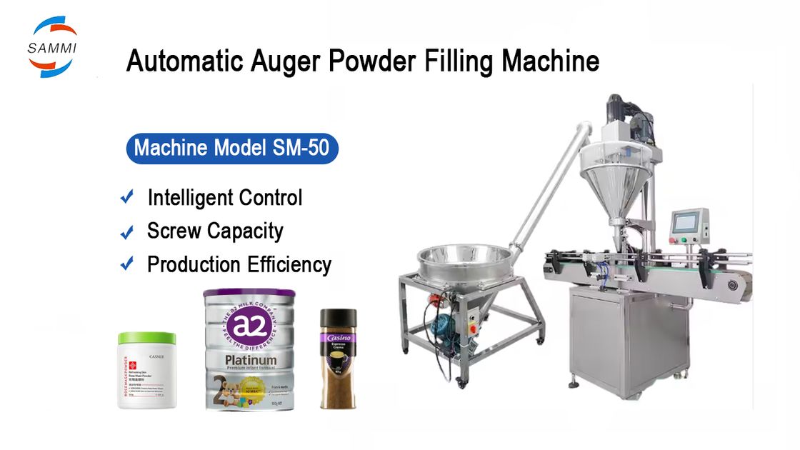 Máy điền bột tự động cho ớt gia vị cà phê bột răng sản xuất dây chuyền đóng gói định lượng