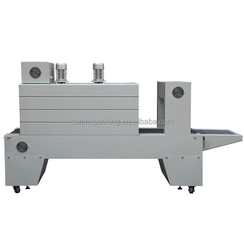 BZJ5038B Semi-Automatic sleeve wrapper và BSE5040A Plastic PE Film Heat Tunnel Shrink Packaging Machine
