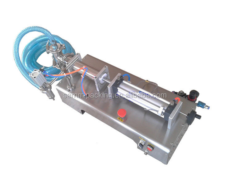 Máy chiết rót tự hút ngang 100-1000ml, Máy chiết rót chất lỏng piston thủ công để bàn