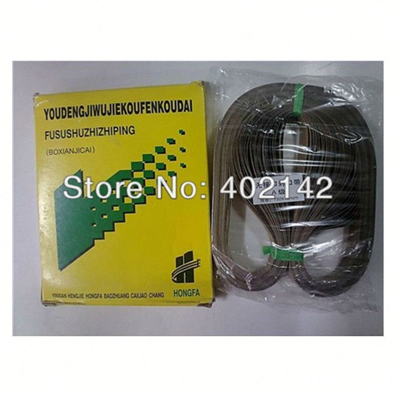 Chất lượng cao 50pcs / túi 750 * 15mm băng / dây đai cho Máy niêm phong túi nhựa băng niêm phong