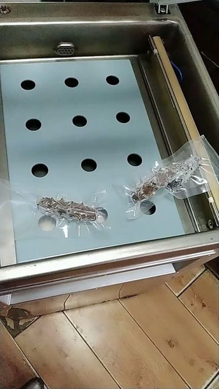 Máy hút chân không thẳng đứng DZ-400 Máy đóng gói thực phẩm cho đậu hoặc gạo/ Máy đóng gói hút chân không định hình