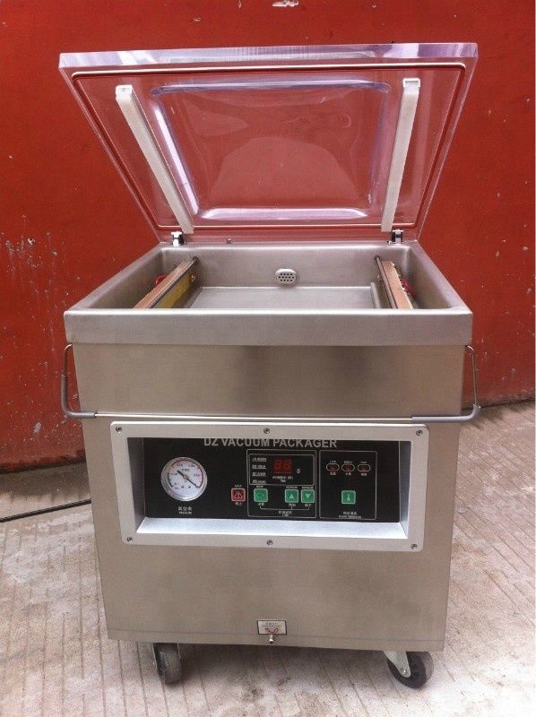 Bán hàng trực tiếp từ nhà máy Máy đóng gói hút chân không một buồng chất lượng cao Dz500/Máy hàn chân không