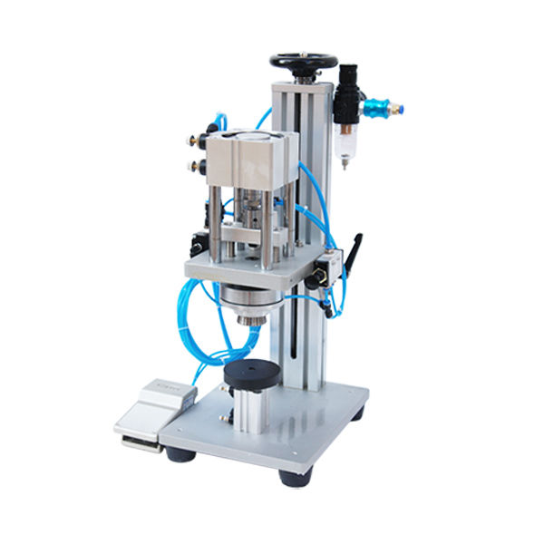 Dụng cụ kẹp nắp chai niêm phong nước hoa bán tự động để đóng nắp lọ nước hoa