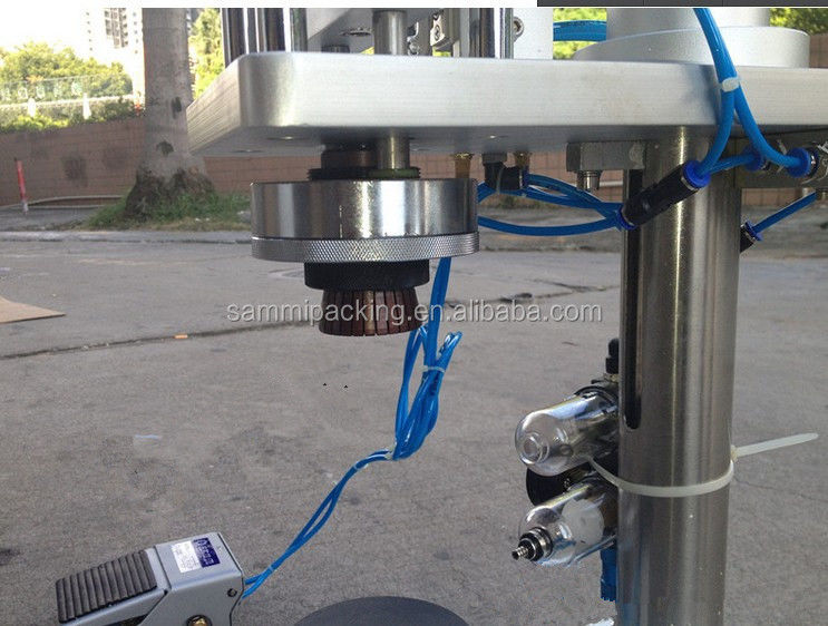 Dụng cụ kẹp nắp chai niêm phong nước hoa bán tự động để đóng nắp lọ nước hoa