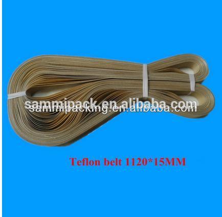 Băng tải liền mạch PTFE chất lượng tốt 750/770/810*15mm cho Máy hàn/máy đóng gói