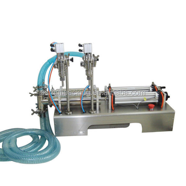 Máy nạp sữa piston khí khí chất lượng cao, chất tẩy rửa lỏng, dầu gội, chất lấp gel tắm ((500-5000ml)