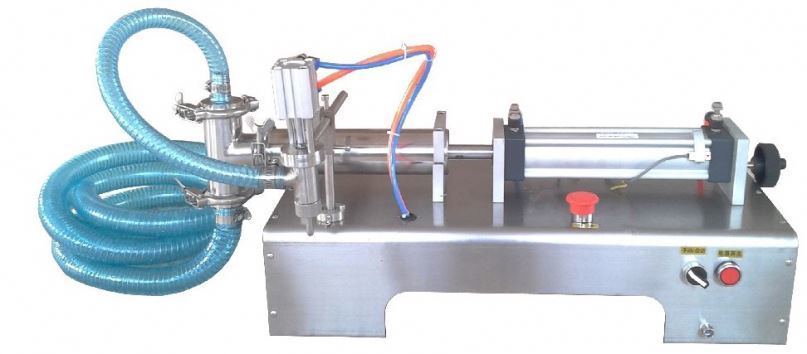 Máy chiết rót chất lỏng bán tự động giá tốt nhất, chiết rót dầu, Máy chiết rót piston khí nén 10-100ml, 30-300ml, 100-1000ml