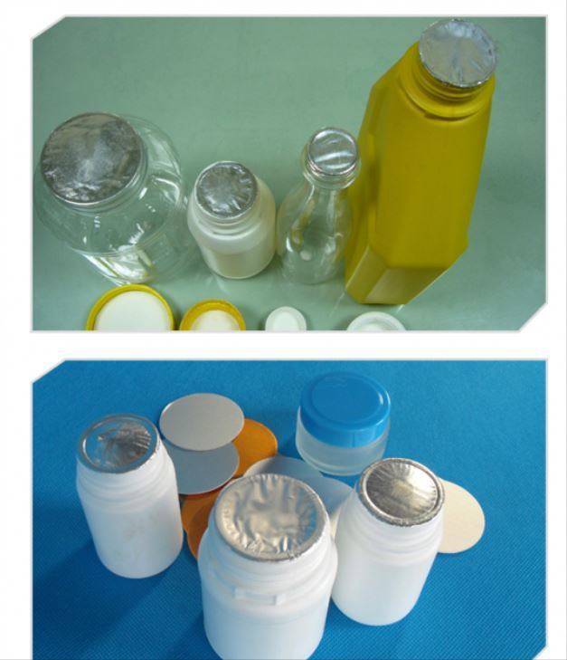 Lớp lót niêm phong bằng lá nhôm cảm ứng nhiệt chất lượng tốt để xuất khẩu cho chai PP/PET/PE/Thủy tinh