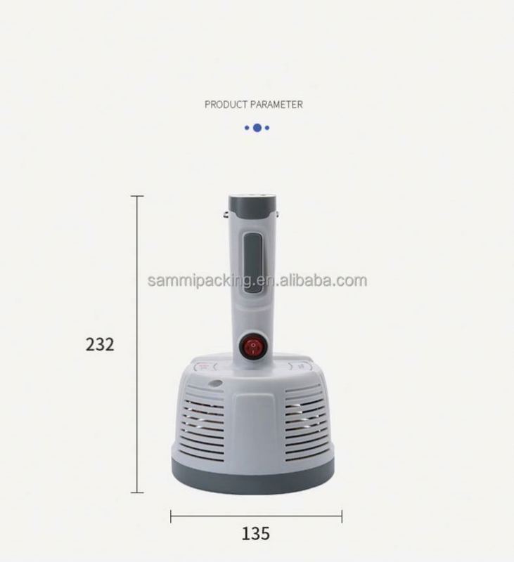 Máy hàn kín cảm ứng di động loại mới 20-100mm, máy hàn kín màng nhôm DGYF-400A