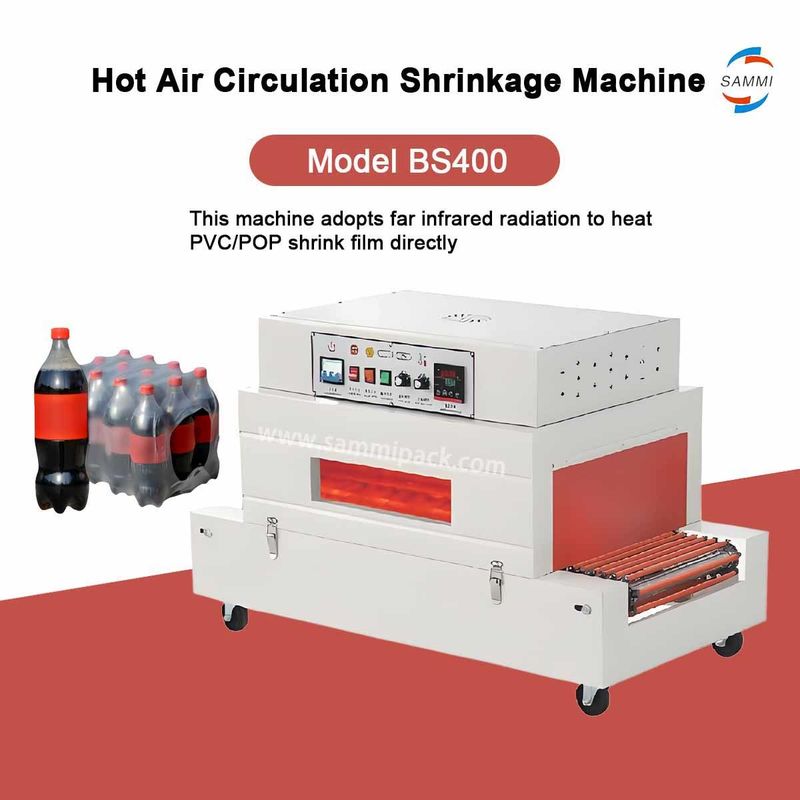 BSS-400 BS-400 Lò co màng co / Máy bọc màng co cho Chai/gói carton