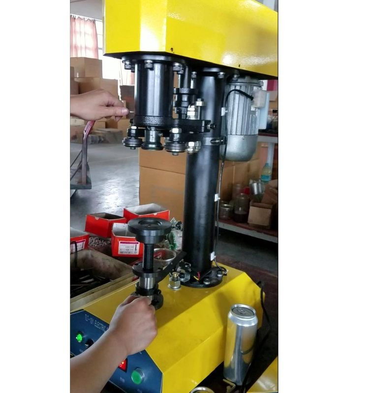 Máy hàn kín chai PET Tdfj-160 có bảo hành 100% / Máy đóng nắp lon / Máy hàn lon cho lon thiếc