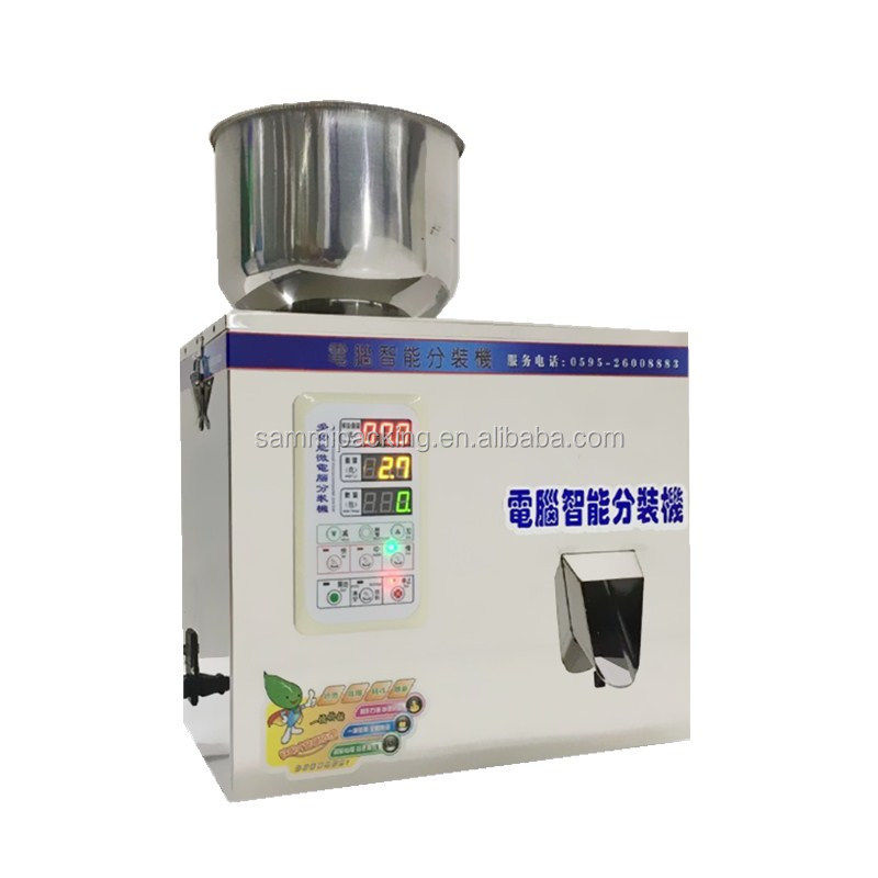 Semi-Automatic 2-50g Granules Grain Nuts Beans Powder Dispensing Filling Machine Weighing Packaging for Bags Ứng dụng y tế